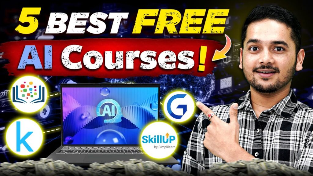 💥 5 Best FREE AI Courses with FREE Certificate? Top AI Courses 2025 #bca #artificialintelligence #ai