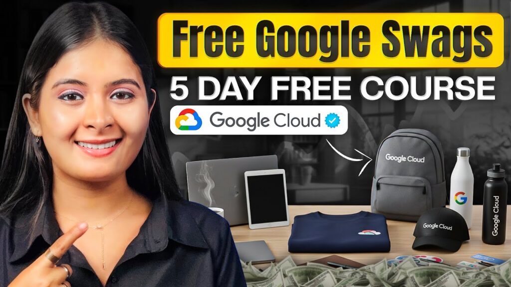 Google Launches Free AI Course 2025 | 5 Day Program with Swags + Certificate | Google FREE Swags